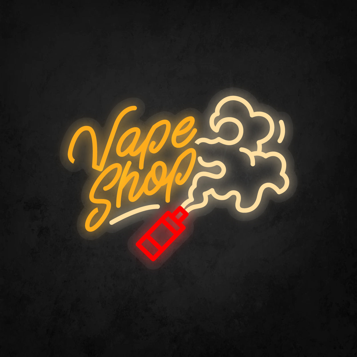 LED Neon Sign - Vape Shop Small – Self Signs