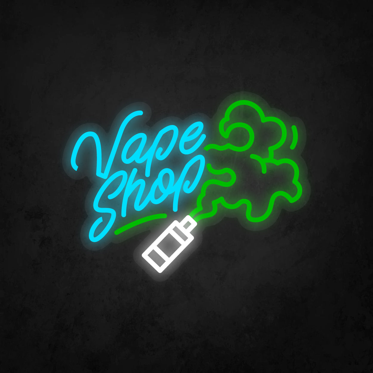 LED Neon Sign - Vape Shop Small