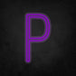 LED Neon Sign - Alphabet - P