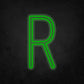 LED Neon Sign - Alphabet - R