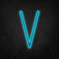 LED Neon Sign - Alphabet - V