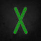 LED Neon Sign - Alphabet - X