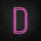 LED Neon Sign - Alphabet - D
