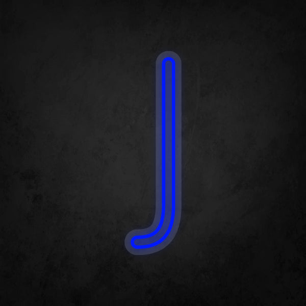 LED Neon Sign - Alphabet - J