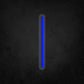 LED Neon Sign - Alphabet - I Small