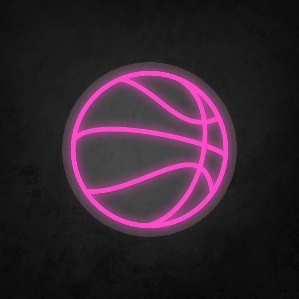 LED Neon Sign - Basketball Small