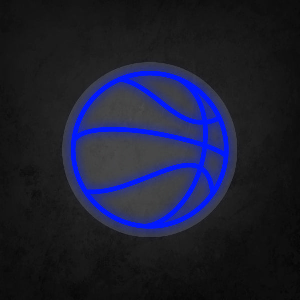 LED Neon Sign - Basketball Small