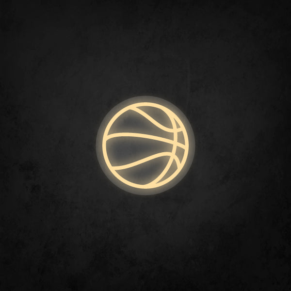 LED Neon Sign - Basketball X Small