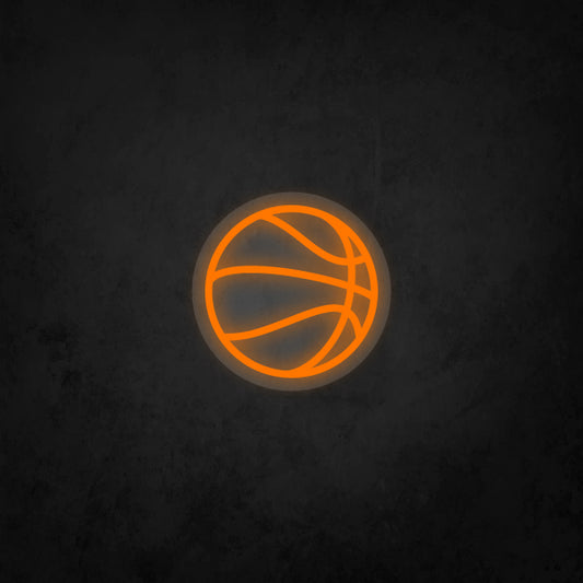 LED Neon Sign - Basketball X Small