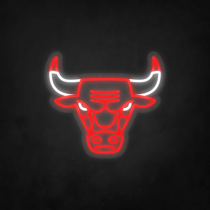 LED Neon Sign - NBA - Chicago Bulls - Small