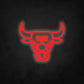 LED Neon Sign - NBA - Chicago Bulls - Small