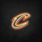 LED Neon Sign - NBA - Cleveland Cavaliers - Small