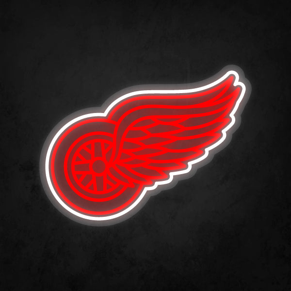 LED Neon Sign - NHL - Detroit Red Wings