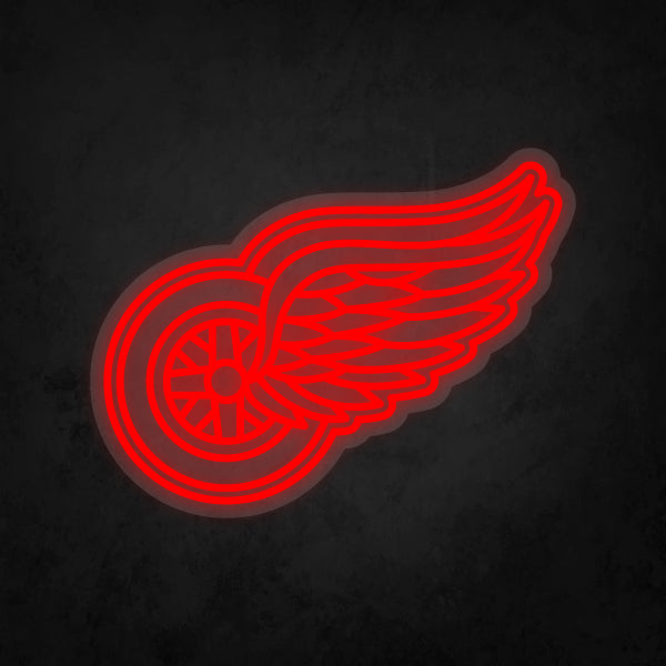 LED Neon Sign - NHL - Detroit Red Wings