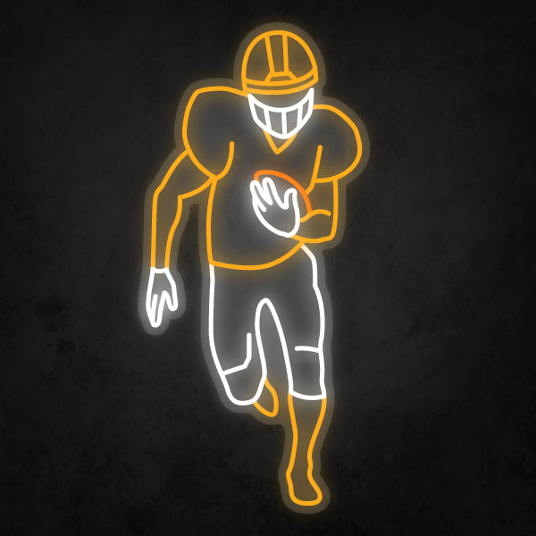 LED Neon Sign - Football Player