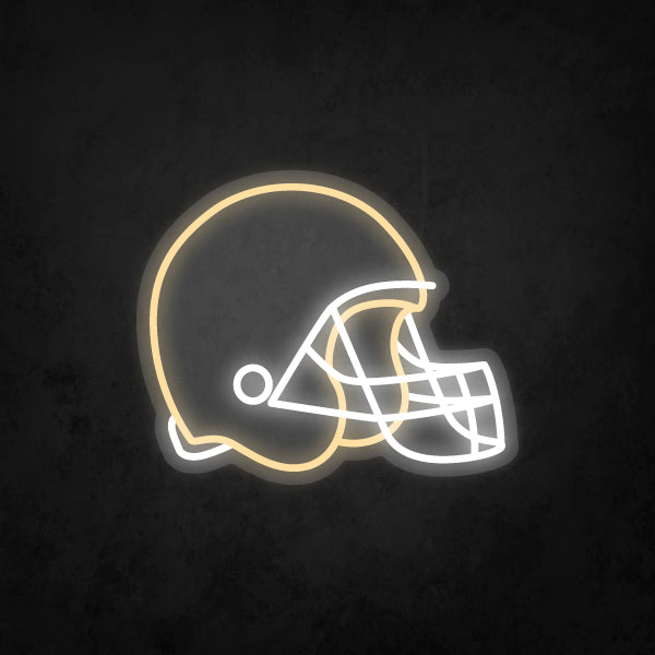 LED Neon Sign - Football Helmet