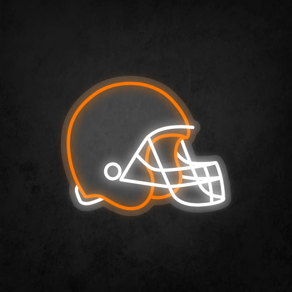 LED Neon Sign - Football Helmet