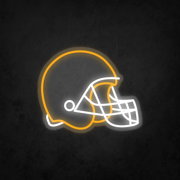 LED Neon Sign - Football Helmet