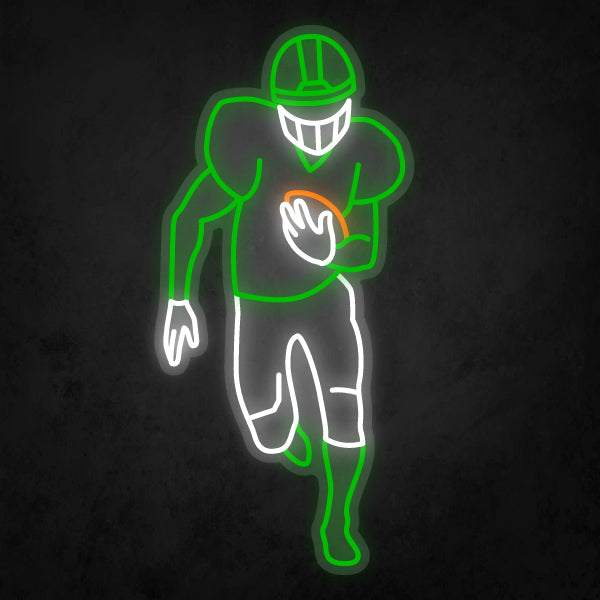 LED Neon Sign - Football Player