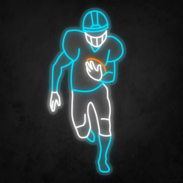 LED Neon Sign - Football Player