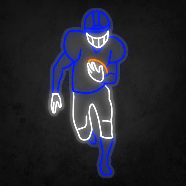 LED Neon Sign - Football Player