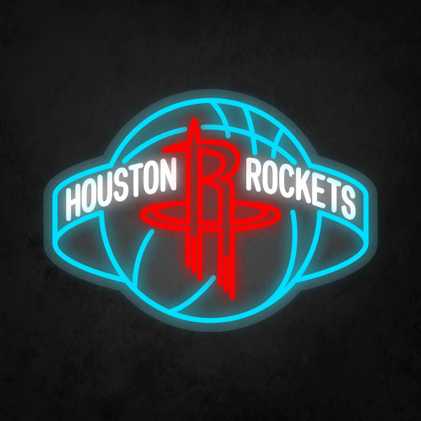 LED Neon Sign - NBA - Houston Rockets