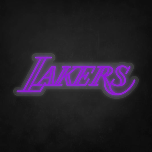 LED Neon Sign - NBA - Los Angeles Lakers - Small