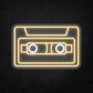 LED Neon Sign - Music Cassette Tape