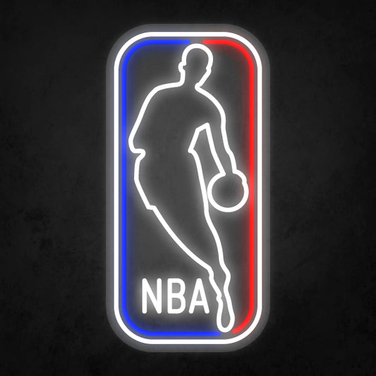 LED Neon Sign - NBA - National Basketball Association