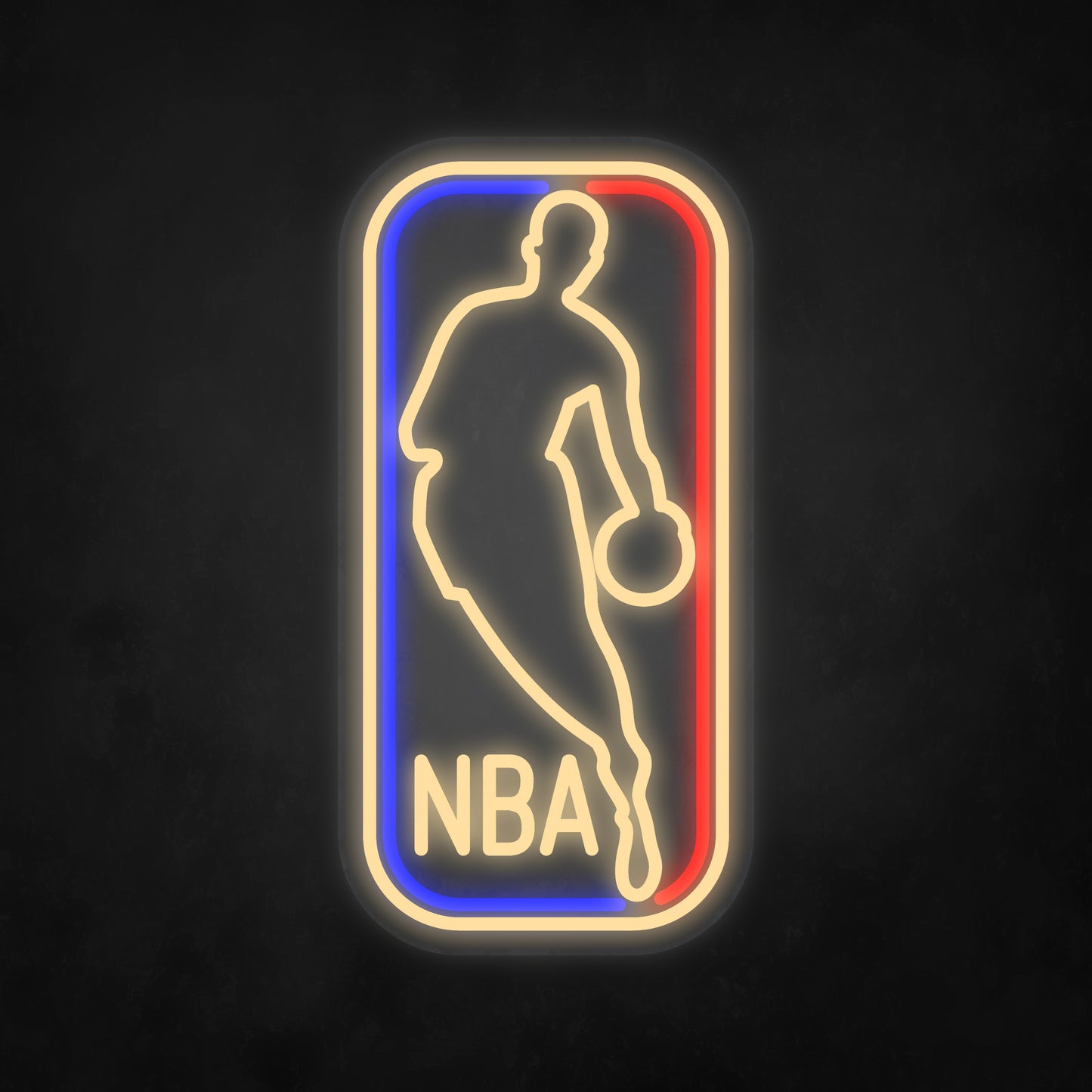LED Neon Sign - NBA - National Basketball Association - Small