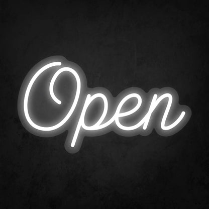 LED Neon Sign - Open Small