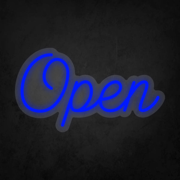 LED Neon Sign - Open Small