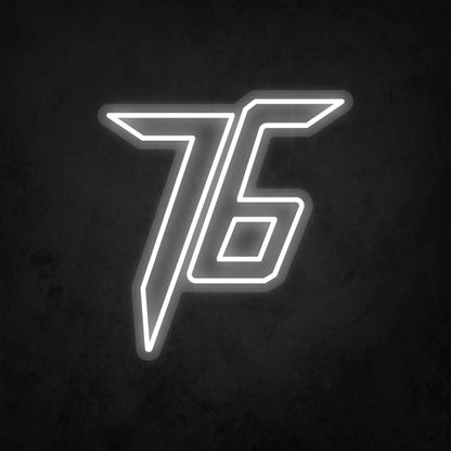 LED Neon Sign - Overwatch - Soldier 76 Player Icon