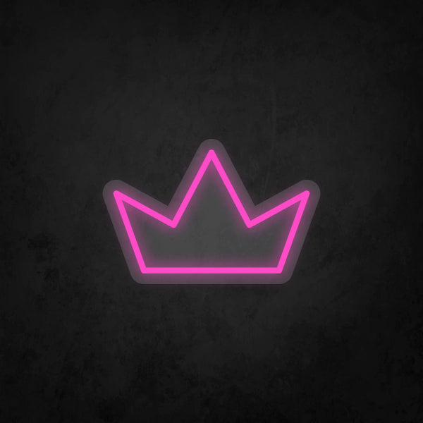 LED Neon Sign - Simple Crown