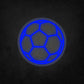 LED Neon Sign - Soccer Ball Small