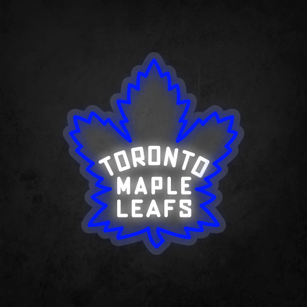 LED Neon Sign - NHL - Toronto Maple Leafs