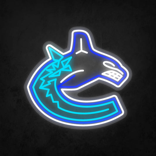 LED Neon Sign - NHL - Vancouver Canucks