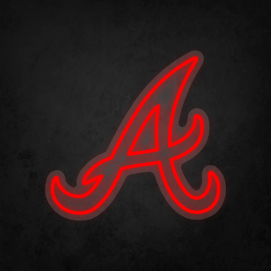 Led Neon Sign - Atlanta Braves – Self Signs